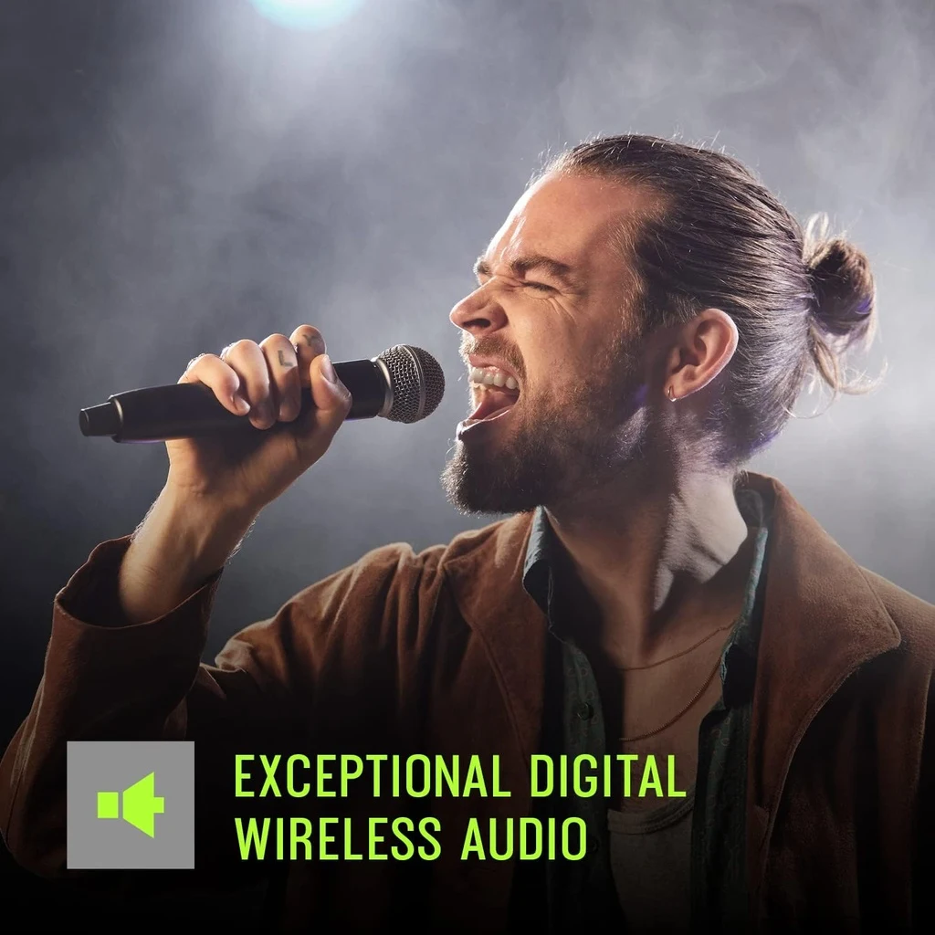 Sistema Inalámbrico Digital Shure GLXD14+ con Micrófono BETA 98H/C - Imagen 7