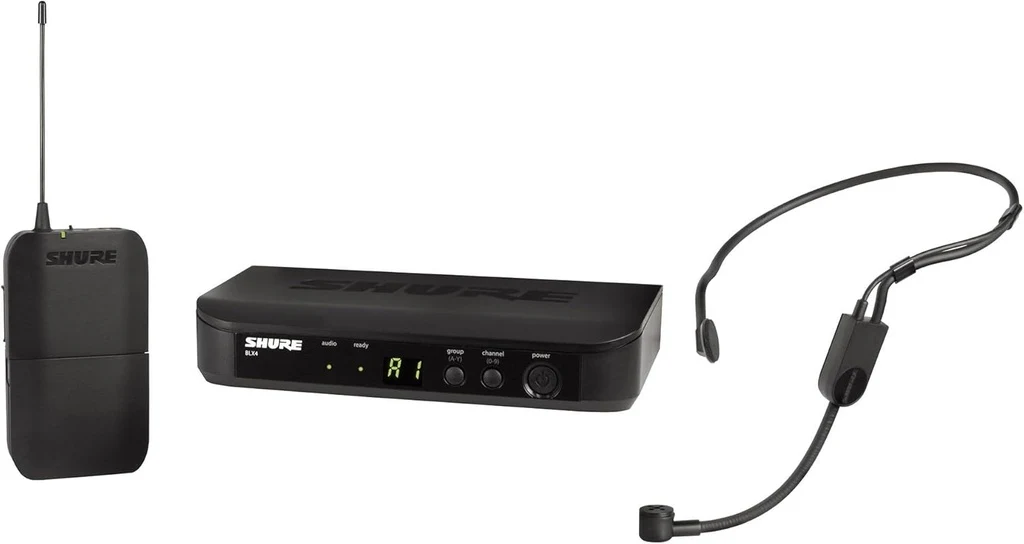 Sistema inalámbrico digital Shure GLXD14+ con micrófono de diadema SM31FH