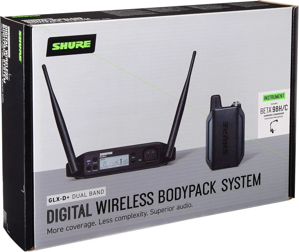 Sistema Inalámbrico Digital Shure GLXD14+ Z3 - Imagen 2