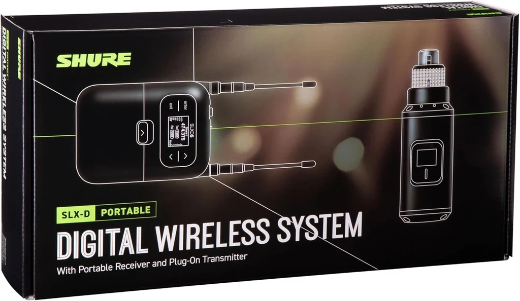 Sistema Inalámbrico Portátil Shure SLXD35-G58 - Imagen 9