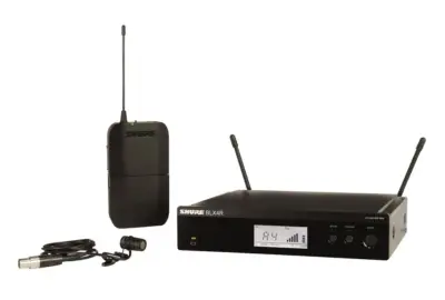 Sistema Inalámbrico Shure con Micrófono de Solapa y Receptor para Rack BLX14R/W85
