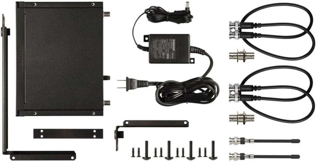 Sistema Inalámbrico Shure con Micrófono de Solapa WL185 y Receptor para Rack - Imagen 2