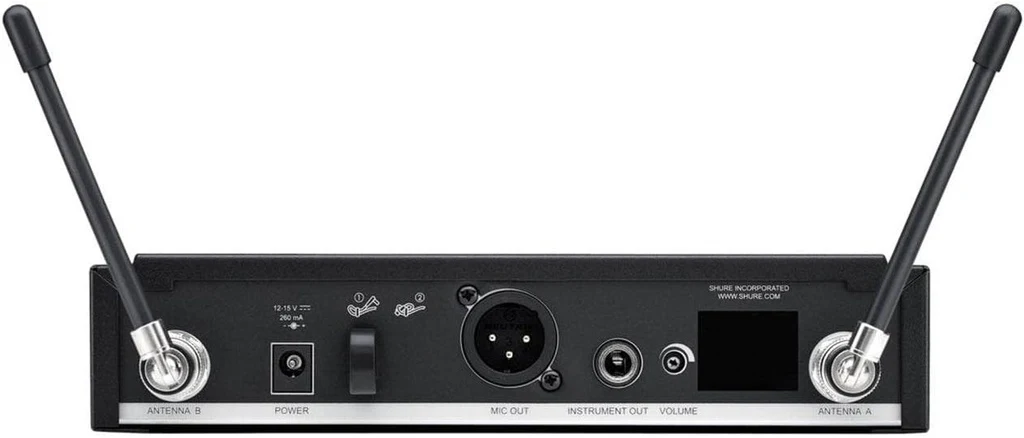 Sistema Inalámbrico Shure con Micrófono de Solapa WL185 y Receptor para Rack - Imagen 7