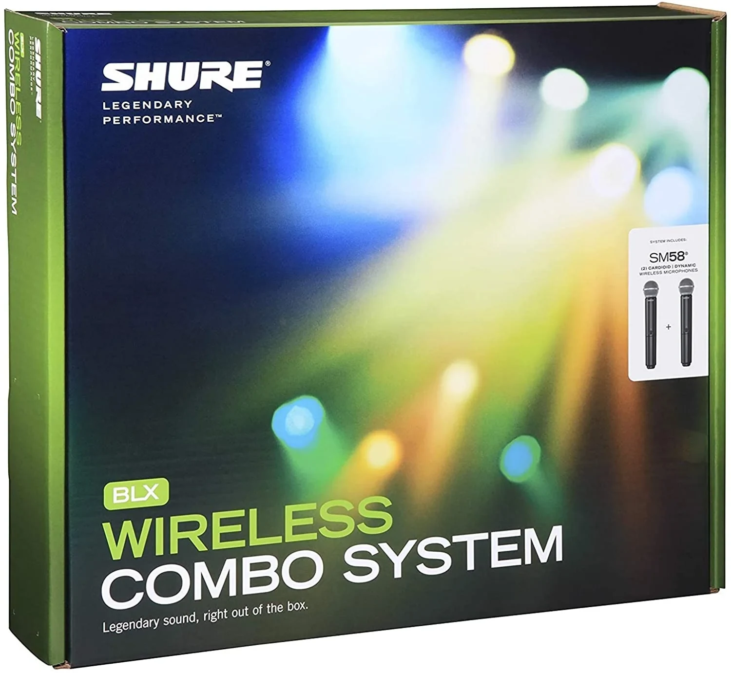 Sistema Inalámbrico Shure BLX288/SM58 con Dos Micrófonos Vocales - Imagen 3
