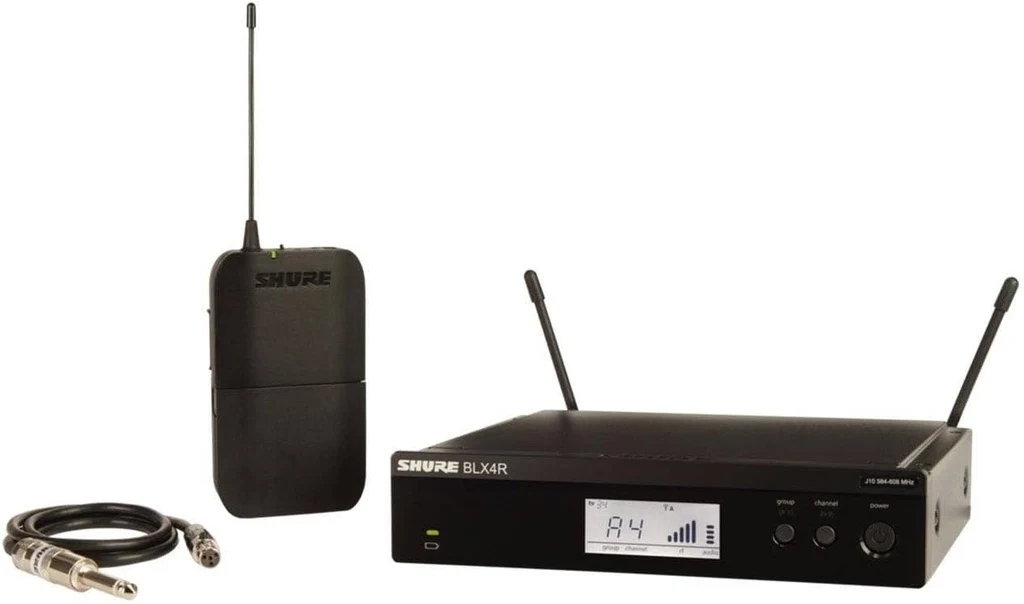 Sistema Inalámbrico Shure para Guitarra/Bajo con Receptor para Rack