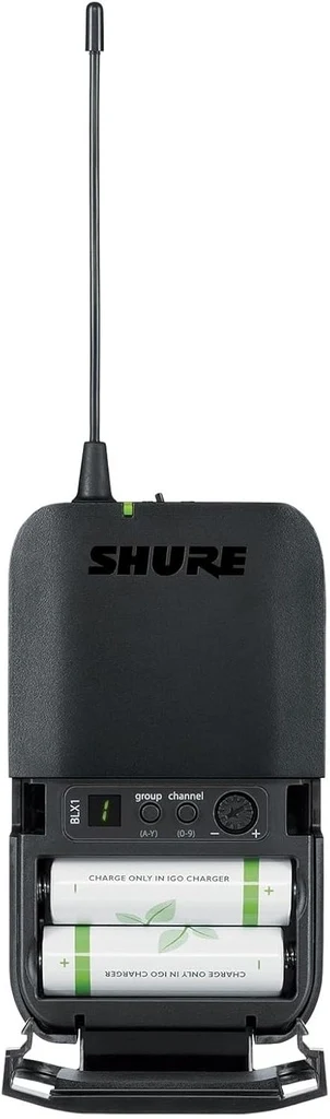 Sistema Inalámbrico Shure para Instrumento con Micrófono de Clip y Receptor Rack - Imagen 6