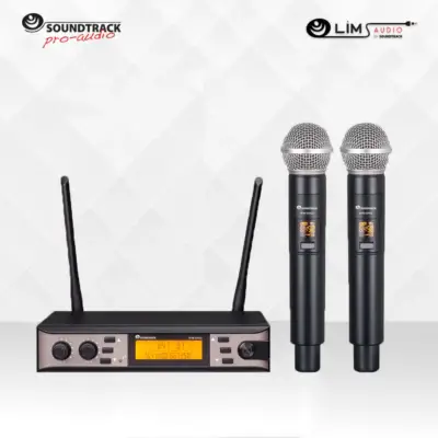Sistema Inalámbrico Soundtrack STW-23HU2 con 2 Pares de Micrófonos