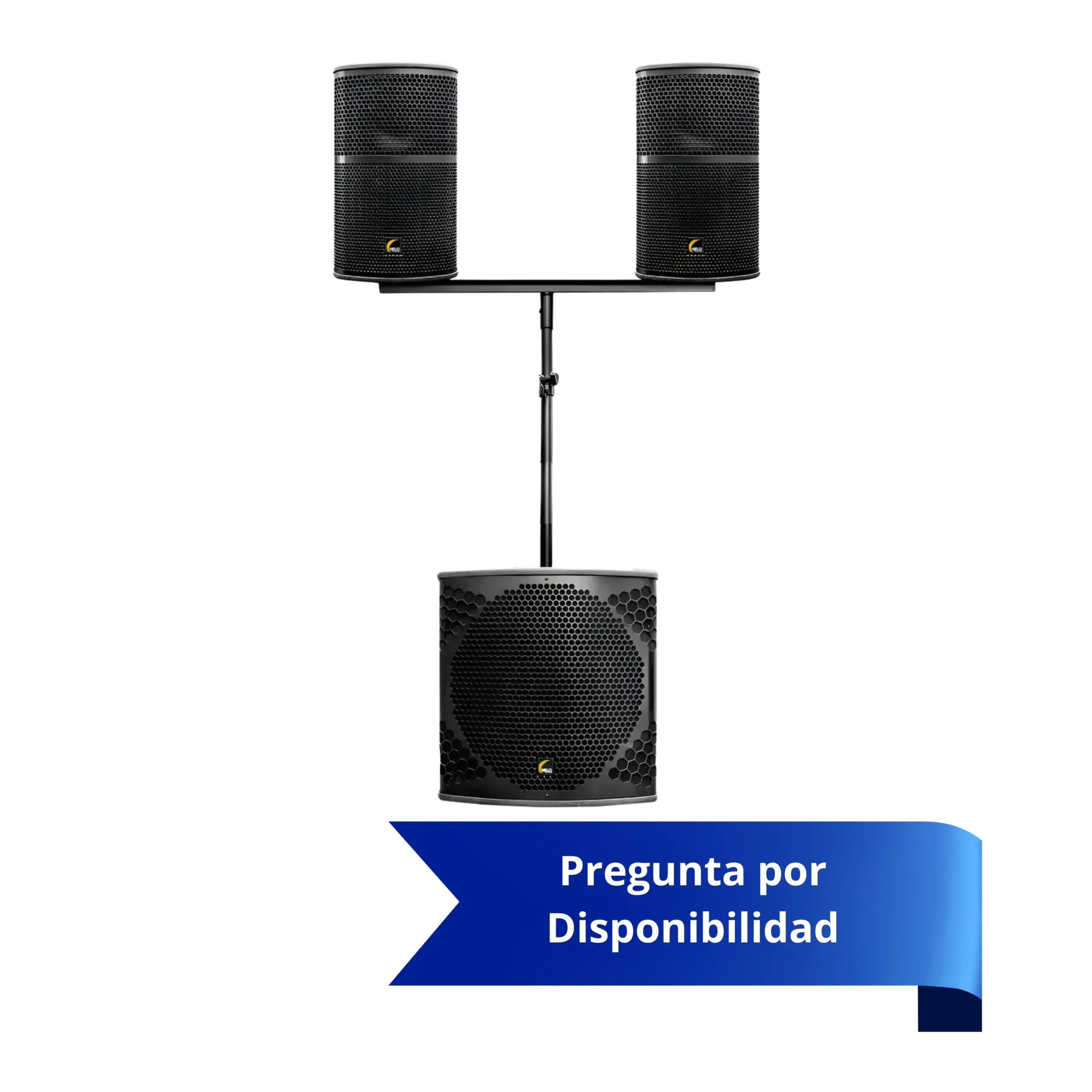 Sistema Match 2.1 Subwoofer Activo de 18" y Satélites de 10"