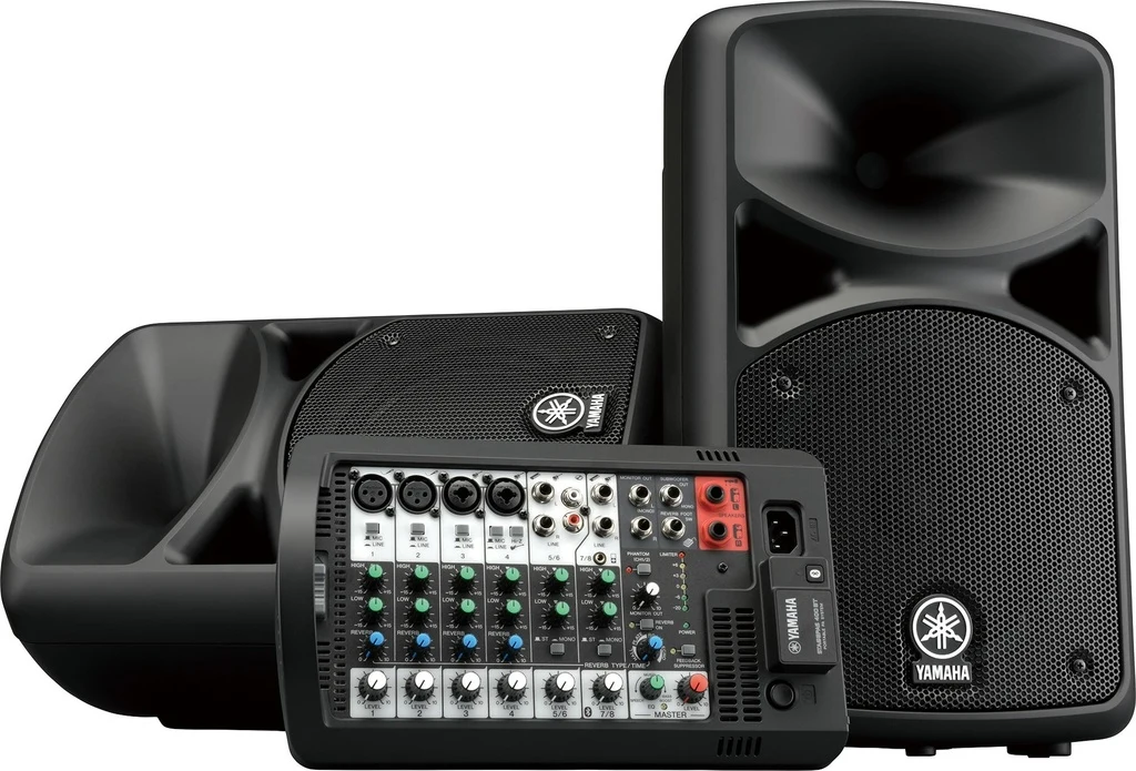 Sistema de Audio Portátil Yamaha Stage Pass 400W STGPS400BTSET
