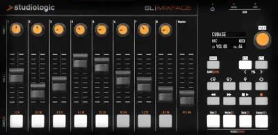 Controlador MIDI/USB Bluetooth StudioLogic SL Mixface