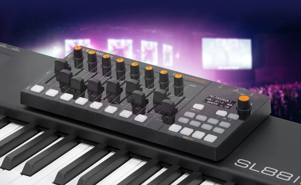 Controlador MIDI/USB Bluetooth StudioLogic SL Mixface - Imagen 4