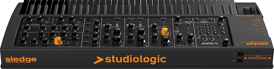 Sintetizador Analógico StudioLogic Sledge Black Edition - Imagen 4