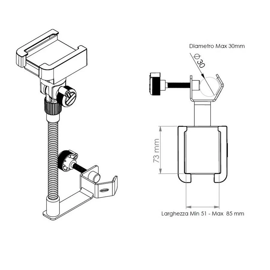 Soporte Universal para Smartphone Quiklok SMS/001 - Imagen 7