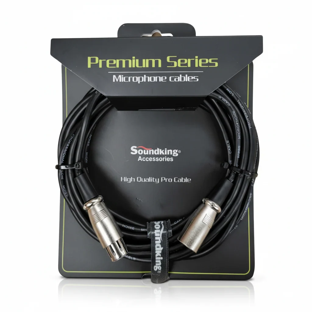 Cable para micrófono de alta calidad 6 mts con aislamiento XLR a plug