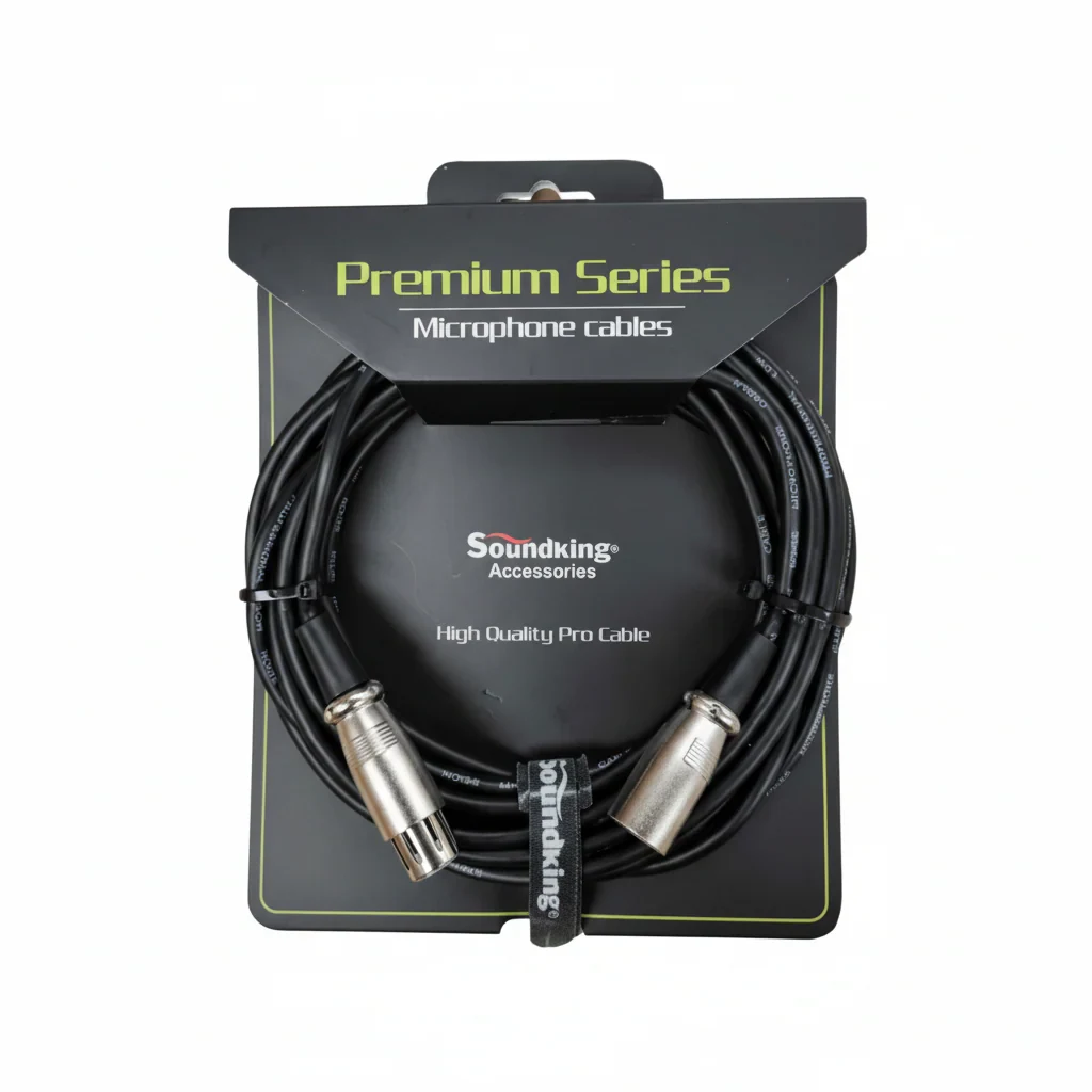 Cable para micrófono de alta calidad 6 metros XLR a plug