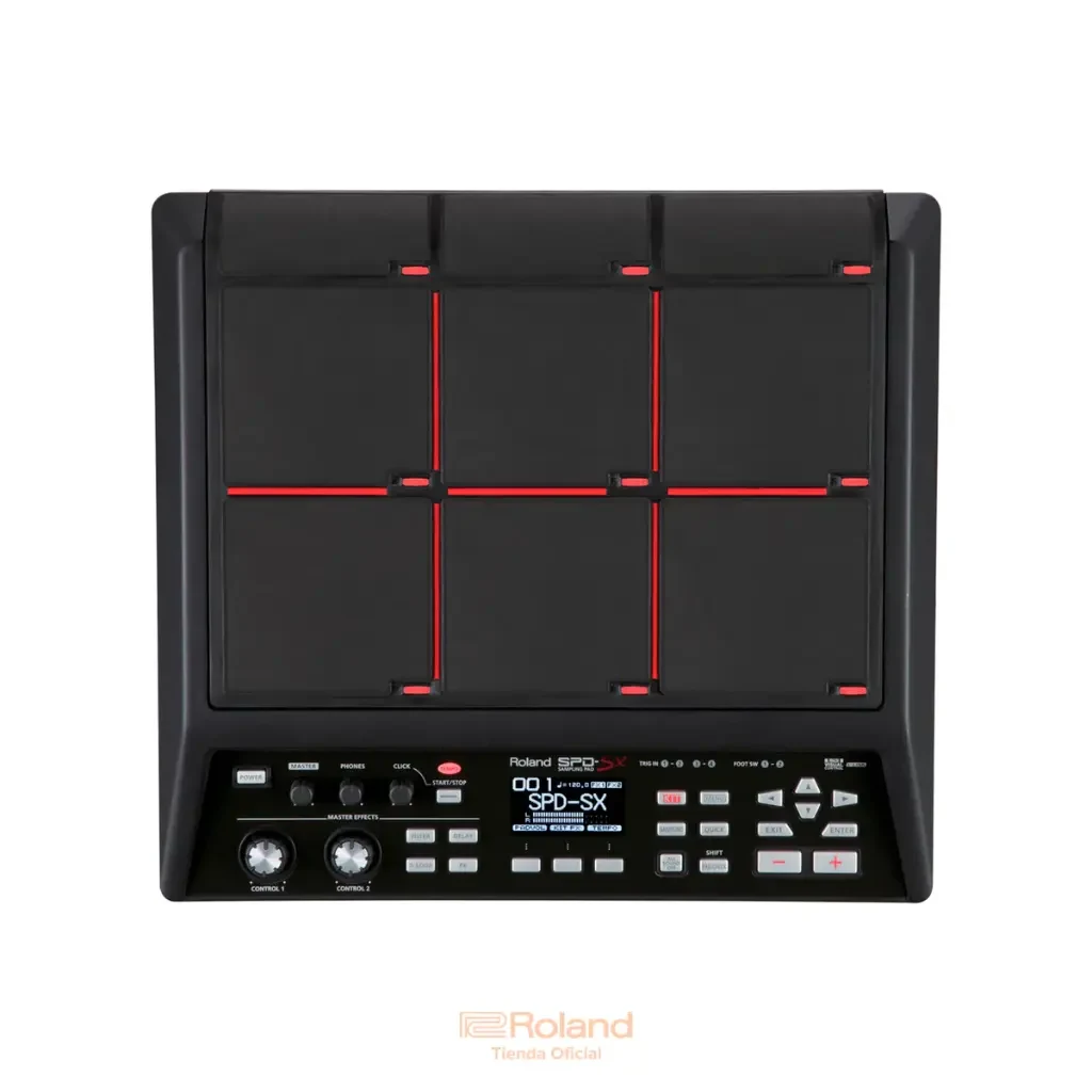 Pad de Sampling Roland SPD-SX PRO Color Negro - Imagen 2