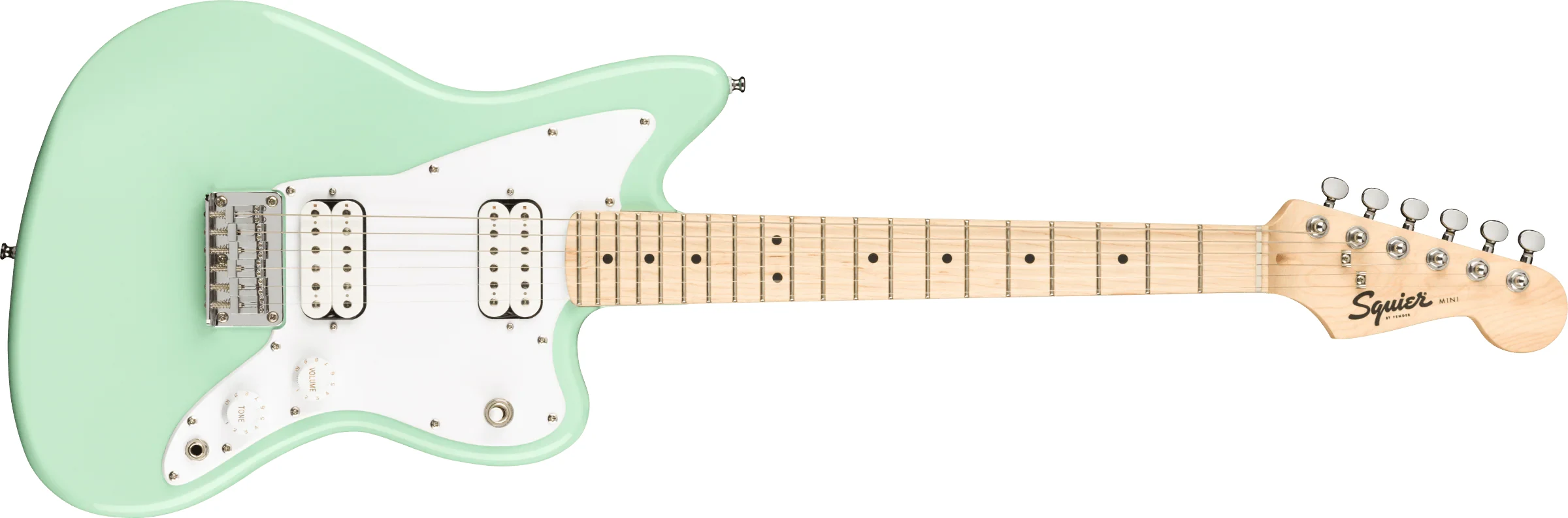 Guitarra eléctrica Squier Mini Jazzmaster HH Surf Green