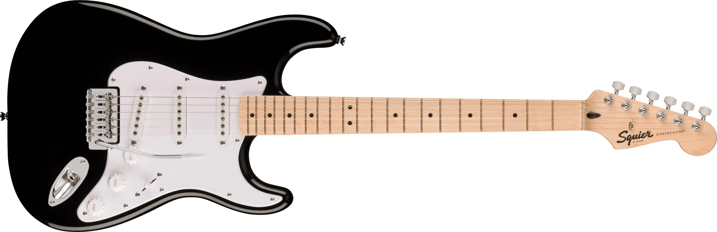 Squier Sonic Stratocaster Maple Black