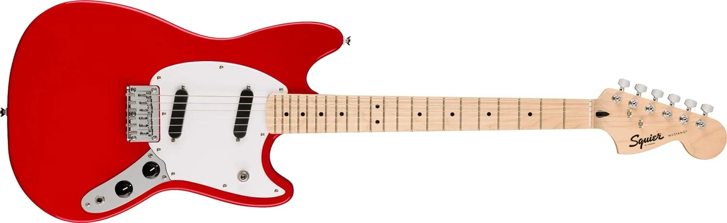 Guitarra Eléctrica Squier Mustang SS Torino Red
