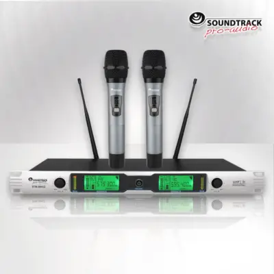 Micrófono Inalámbrico UHF de Dos Canales STW-36HU2
