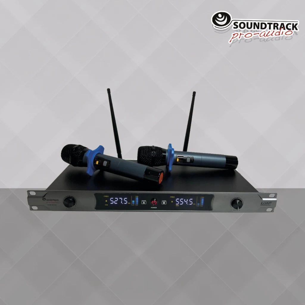 Micrófono Inalámbrico STW-56HU2 de 2 Canales