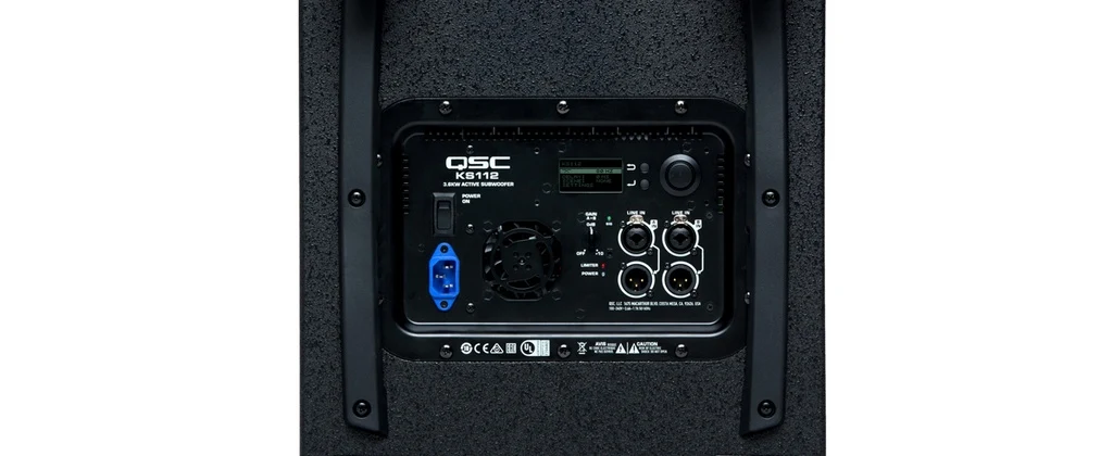 Subwoofer Activo Cardioide QSC KS112 de 12" 2000W - Imagen 4