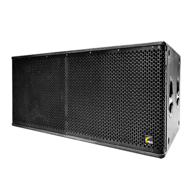 Subwoofer Activo Melo DSP28 Pro 1350 W RMS Amplificado Negro - Imagen 3
