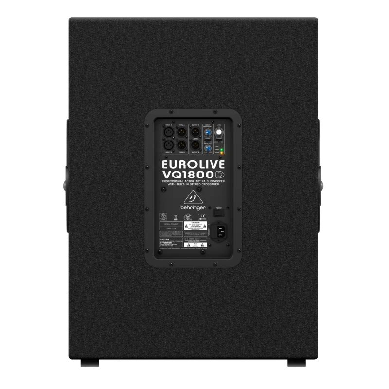 Subwoofer Activo Behringer VQ1800D de 18" - Imagen 3