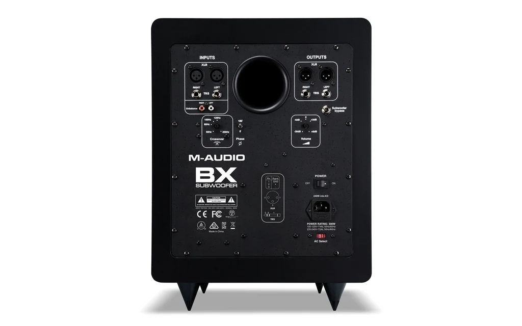 Subwoofer M-Audio 10" de Estudio Activo BX - Imagen 2
