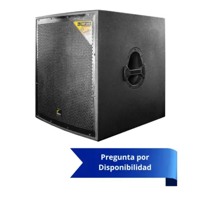 Subwoofer Activo Melo DSP 1860 500W Negro