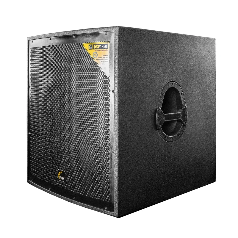 Subwoofer Activo Melo DSP 1860 500W Negro - Imagen 4