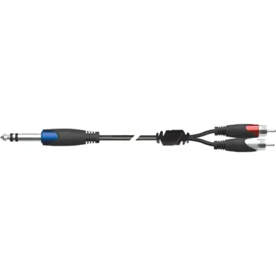 Adaptador RCA a Plug Stereo Quiklok SX/12-5K
