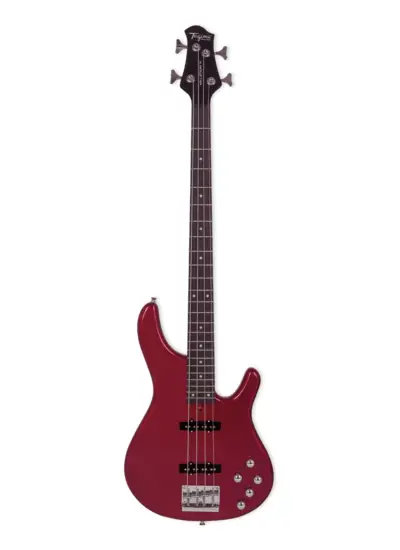 Bajo eléctrico de 4 cuerdas Tagima Classic Series color rojo metálico