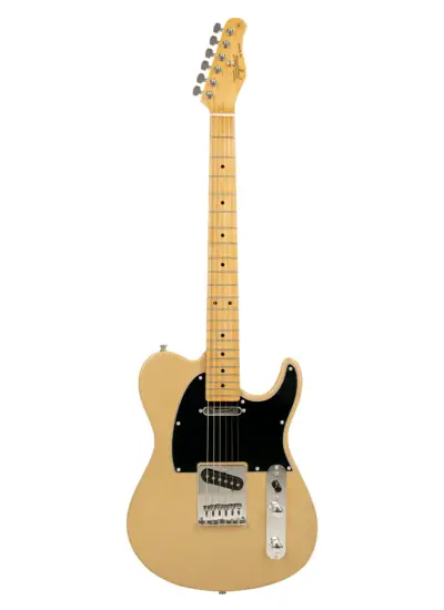 Tagima Guitarra Eléctrica TW-55 Color Crema Mica Negra