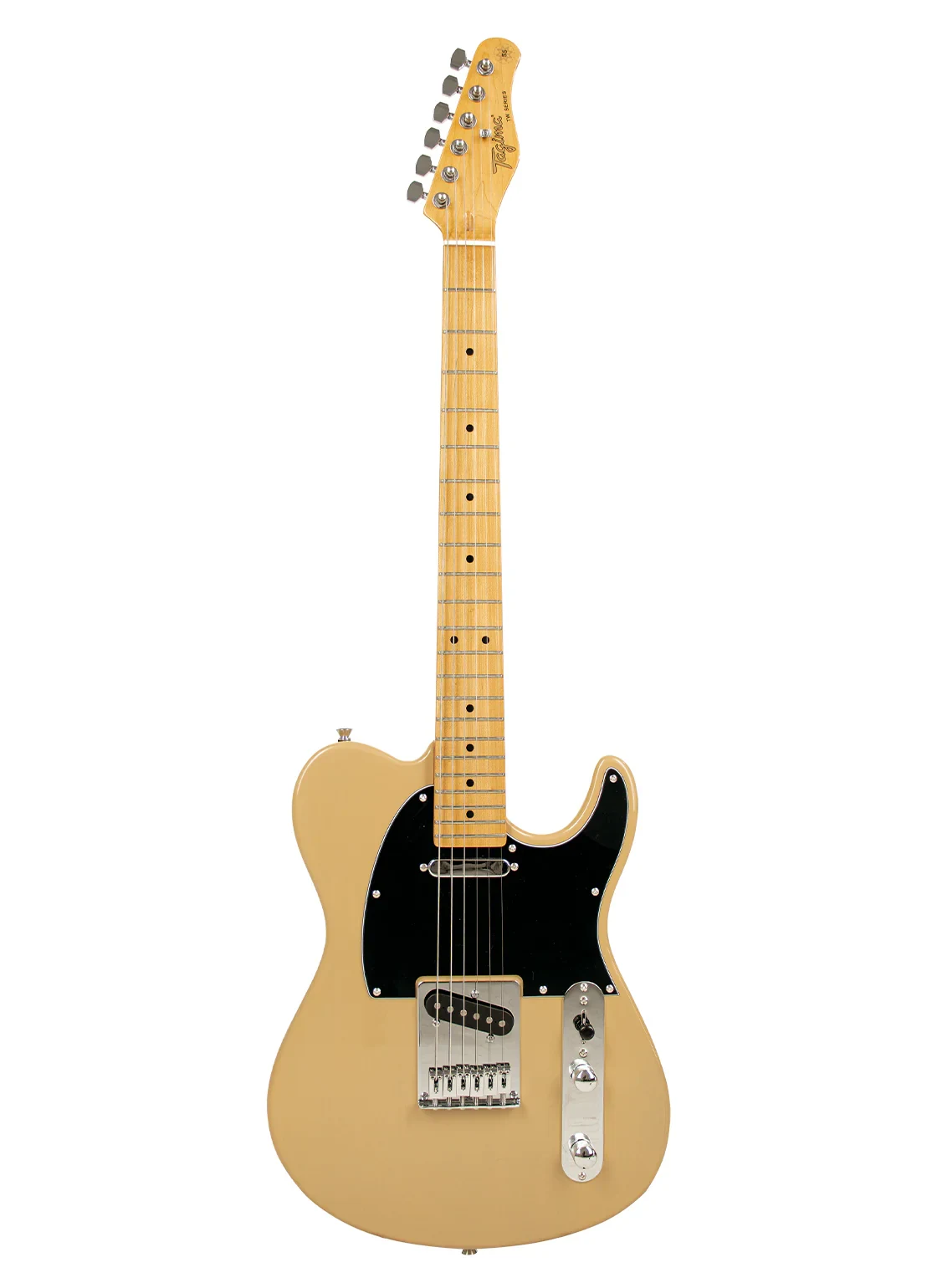 Tagima Guitarra Eléctrica TW-55 Color Crema Mica Negra