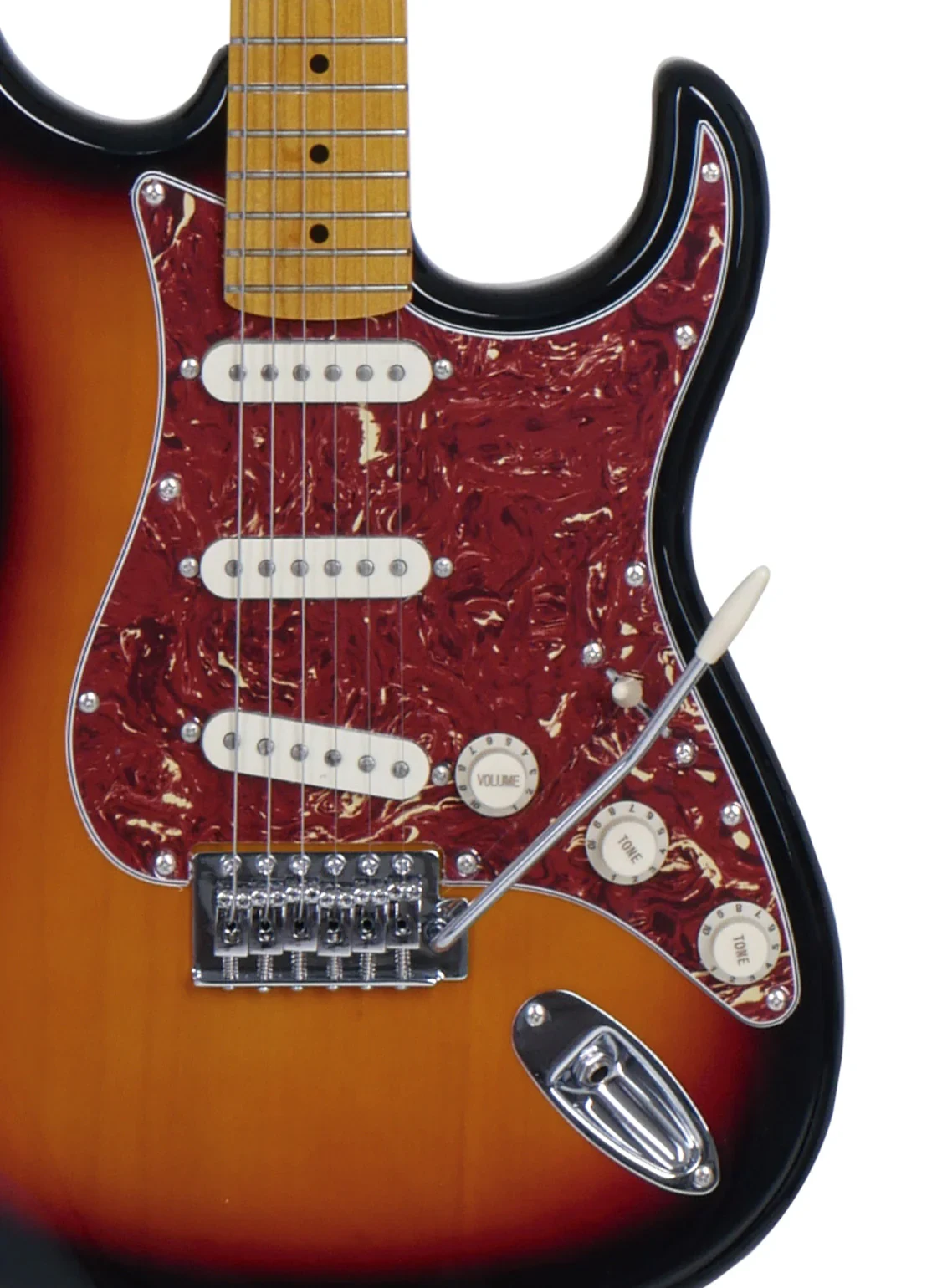 Tagima Guitarra Eléctrica TG-530 Sombrado con Mica Vino - Imagen 2