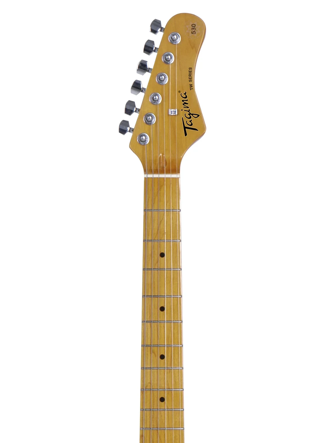 Tagima Guitarra Eléctrica TG-530 Sombrado con Mica Vino - Imagen 3
