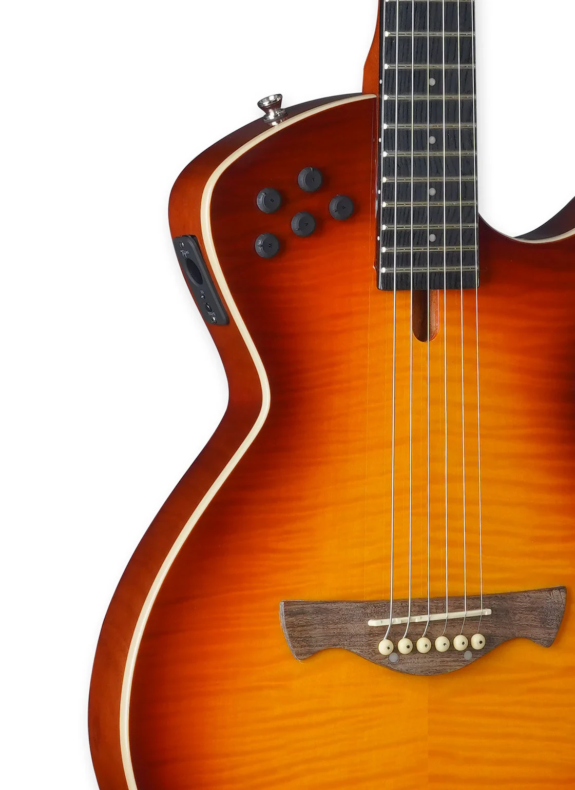 Tagima Guitarra Electroacústica Modena Acero - Imagen 2