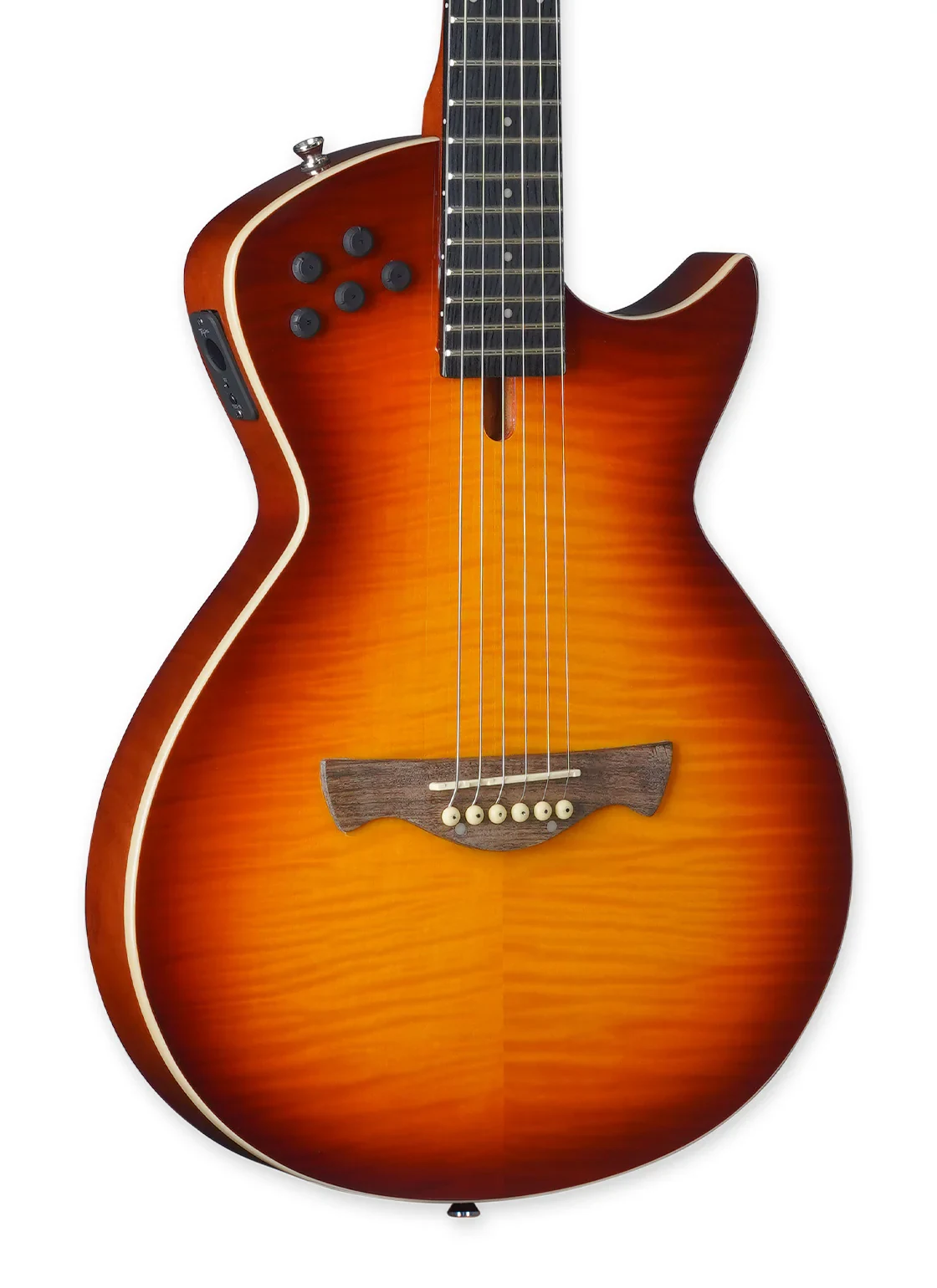 Tagima Guitarra Electroacústica Modena Acero - Imagen 4