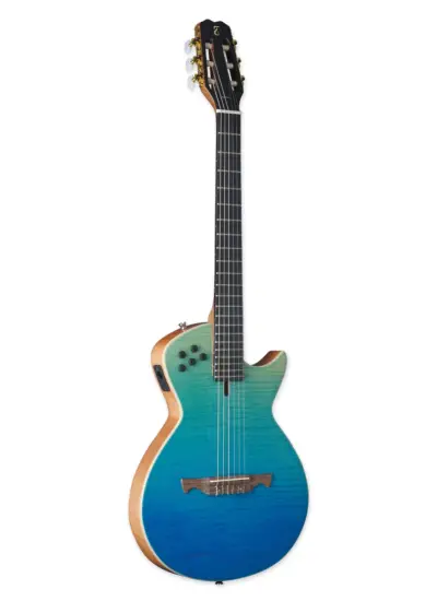 Tagima Guitarra Electroacústica Modena Blue Cuerdas Nylon