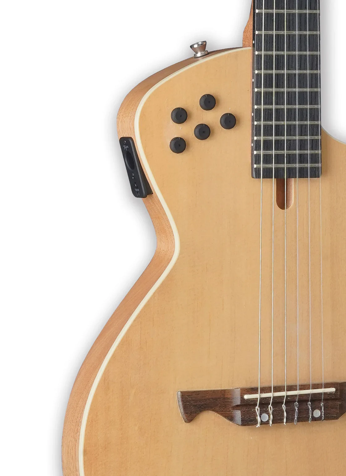 Guitarra Electroacústica Modena Nylon - Imagen 2