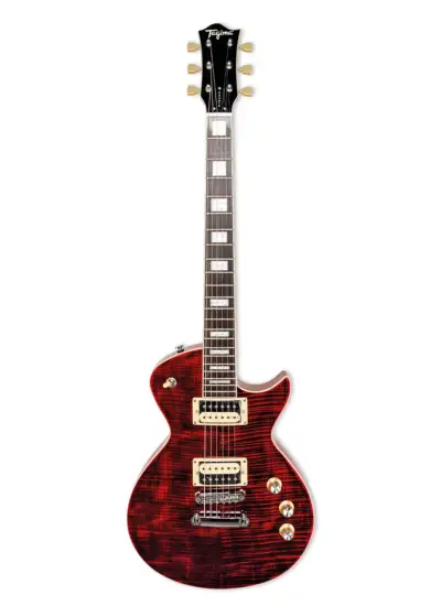 Guitarra Eléctrica TAGIMA Mirach Flamed Transparent Amber