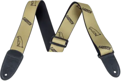 Correa Gretsch Pinguino Dorado/Negro
