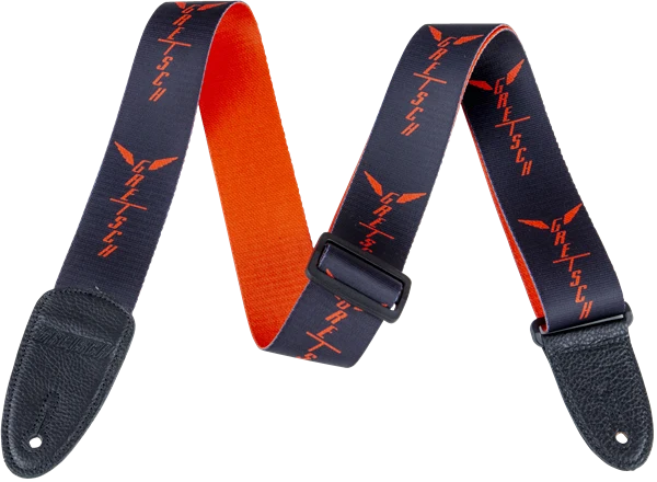 Correa Gretsch Wings Negra/Naranja