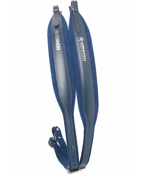 Correa Hohner para Acordeón de Piel Azul