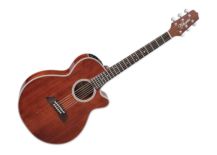 Guitarra acústica‑eléctrica Takamine EF261SAN FXC de cedro - Imagen 2