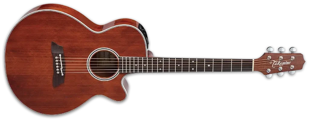 Guitarra acústica‑eléctrica Takamine EF261SAN FXC de cedro - Imagen 4