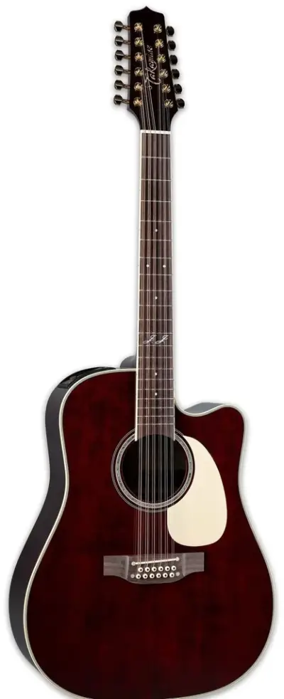 Takamine JJ325SRC-12 John Jorgenson - Guitarra Electroacústica de 12 Cuerdas