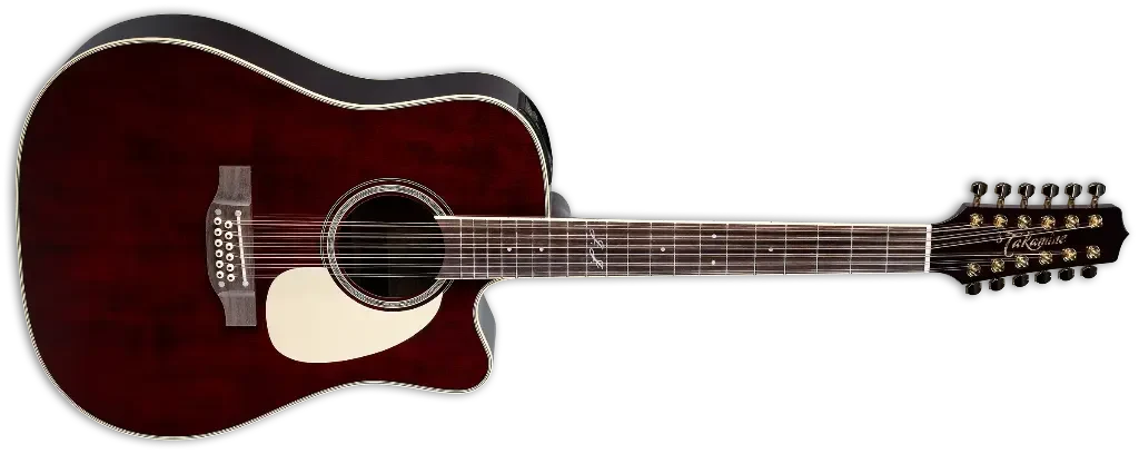 Takamine JJ325SRC-12 John Jorgenson - Guitarra Electroacústica de 12 Cuerdas - Imagen 3