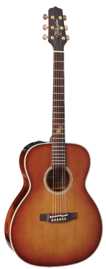 Takamine TF77PT - Guitarra Acústica Eléctrica Legacy Series (OM) Koa